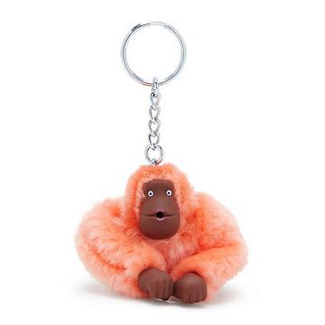 Akcesoria Kipling Sven Small Monkey Keychain Pomarańczowe | PL 1202KO